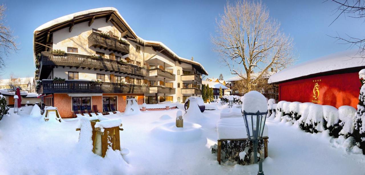 Hotel Hirsch Oberstaufen Esterno foto